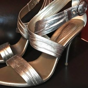 ALDO Gold Sandal Size 10